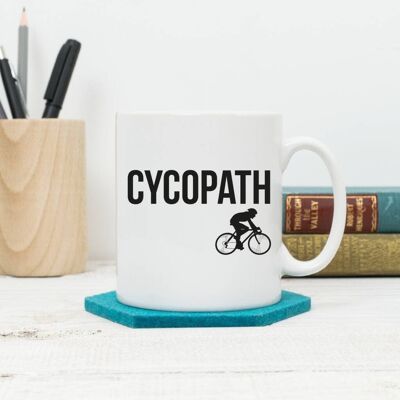 Cycopath radfahrender Becher