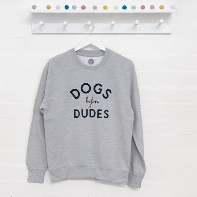 Sudadera de mujer Dogs Before Dudes