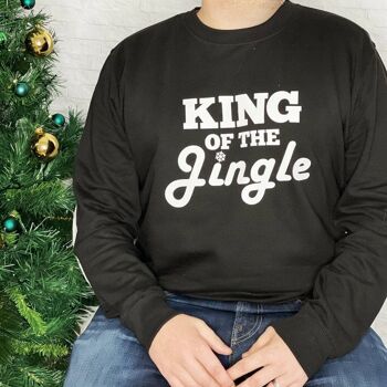 Sweat-shirt de Noël King Of The Jingle pour homme