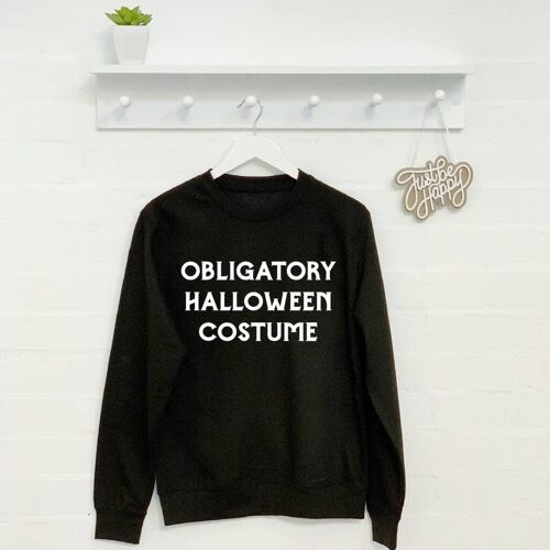 Obligatory Halloween Costume Sweatshirt
