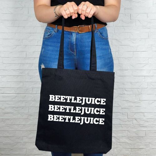Beetlejuice Halloween Tote Bag