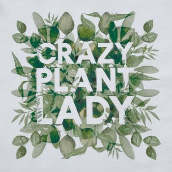 T-shirt Crazy Plant Lady Plante d'intérieur 2