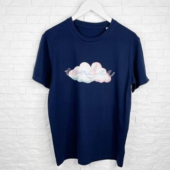 T-shirt bleu marine Wonder Cloud 1