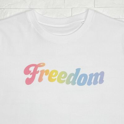 T-shirt arc-en-ciel Freedom