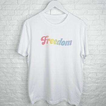 T-shirt arc-en-ciel Freedom 2