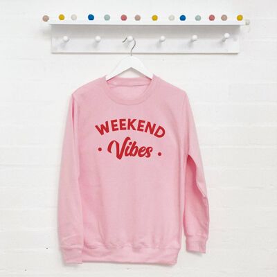Das Sweatshirt der Wochenend-Vibes-Frauen