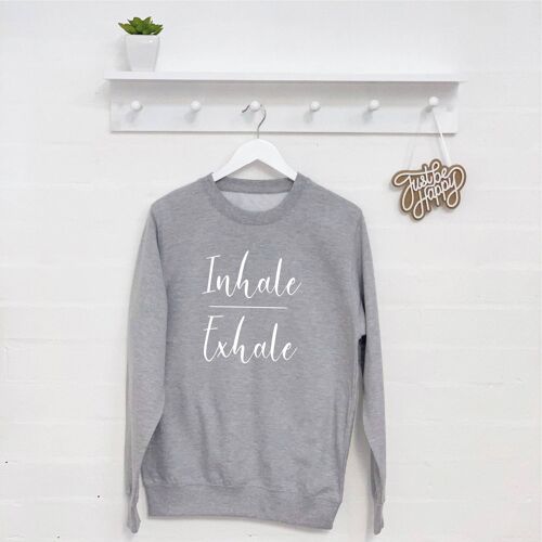 Inhale Exhale Yoga Sweatshirt