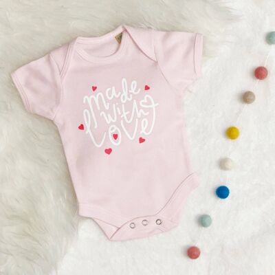 Made With Love Cœur Babygrow