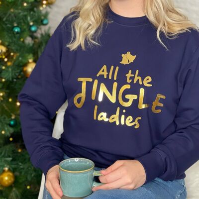 All The Jingle Ladies Christmas Jumper