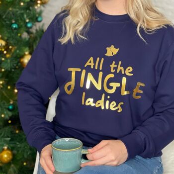 Pull de Noël All The Jingle pour femme