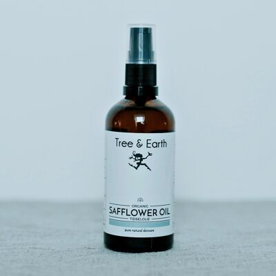 Tidselolie (Safflower) - Økologisk og Koldpresset, 100ml