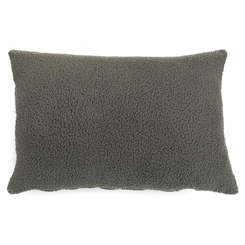 Cushion COVER Teddy GREY 40/60 CM