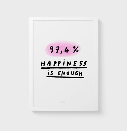 A3 Quote Wall Art Print 1