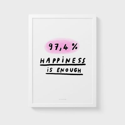 A3 Quote Wall Art Print 1