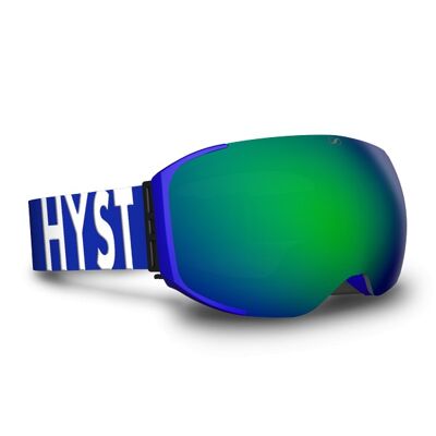 FREERIDE MAGNET | Frame: Blue, Lenses: Green, Strap: Blue