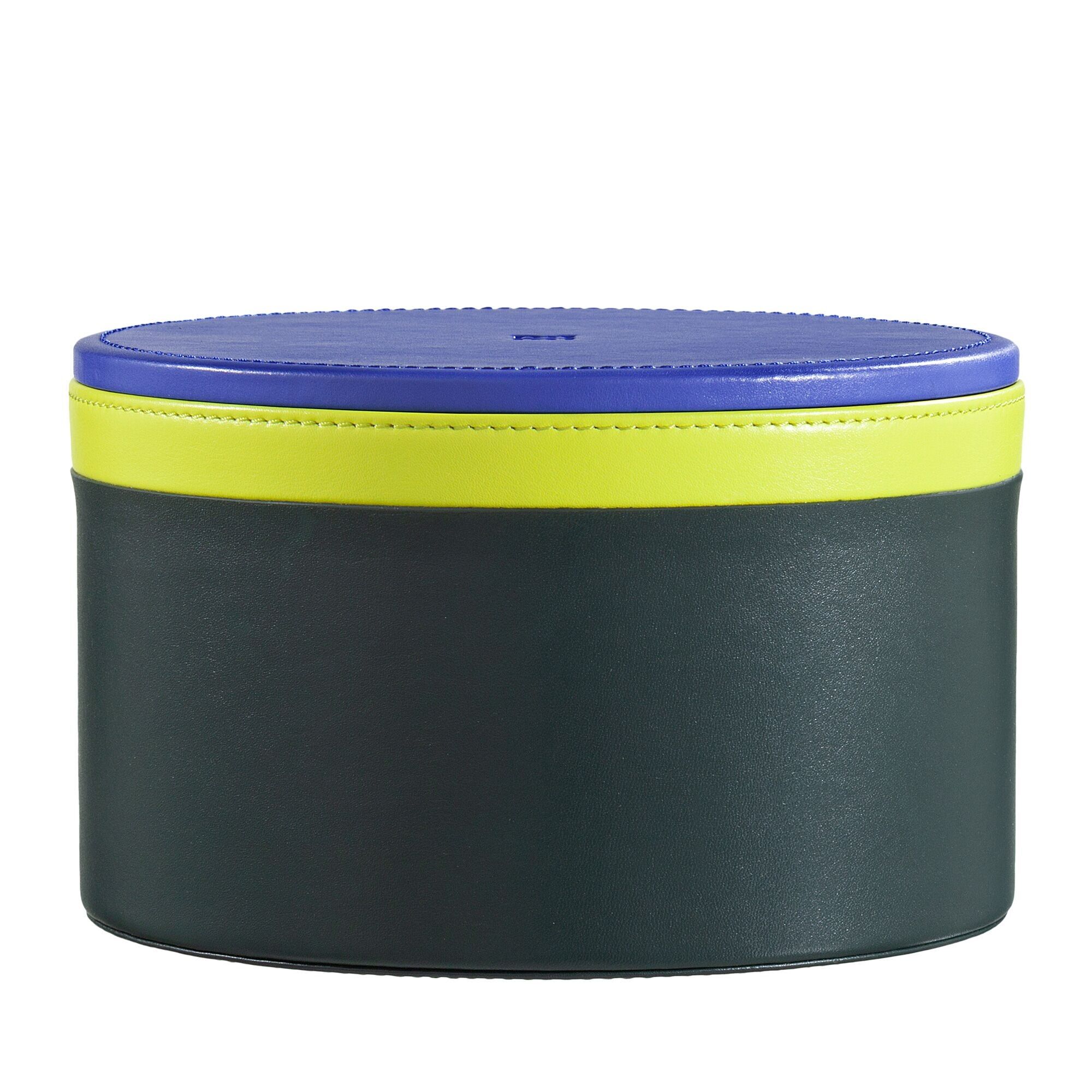 DUDU Contenitore in pelle multicolore mangrovie