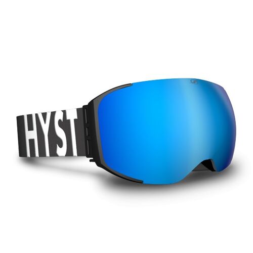 FREERIDE MAGNET | Frame: Black, Lenses: Blue, Strap: Grey