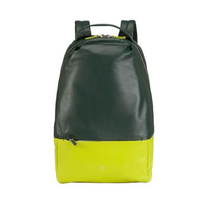 DUDU Zaino in pelle da donna multicolore mangrovie