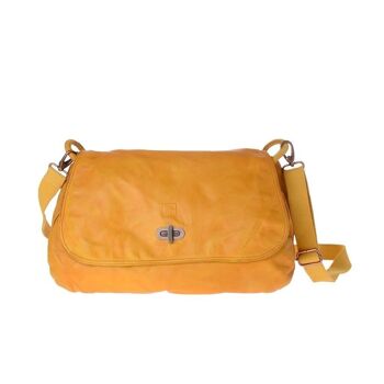 Intemporel - Sac - Jaune Safran 42 x 26 x 12 cm 1