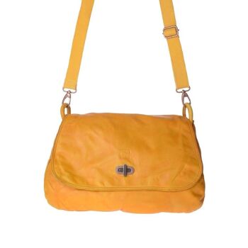 Intemporel - Sac - Jaune Safran 42 x 26 x 12 cm 2