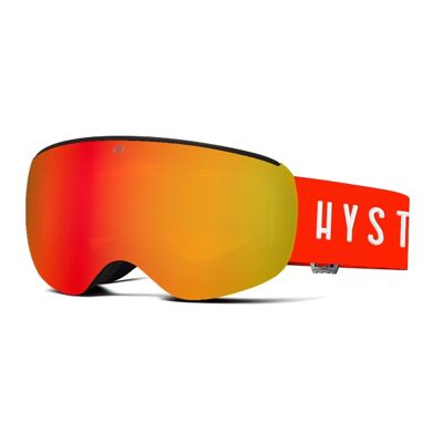 IMÁN EXTREMO | Montura: Negro, Lentes: Rojo, Correa: Naranja fluor