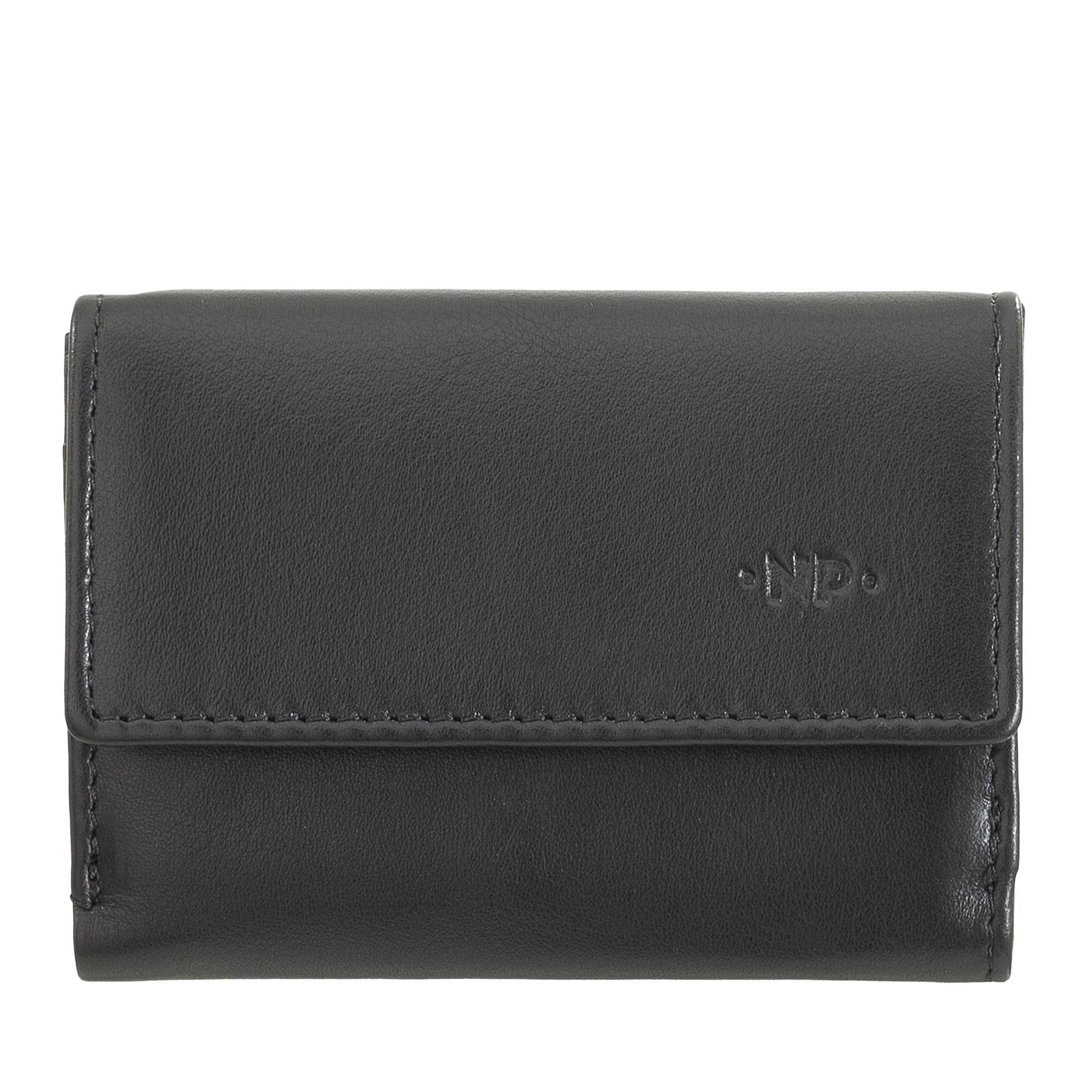 NUVOLA PELLE Small Wallet For Men With Coin Purse - Green