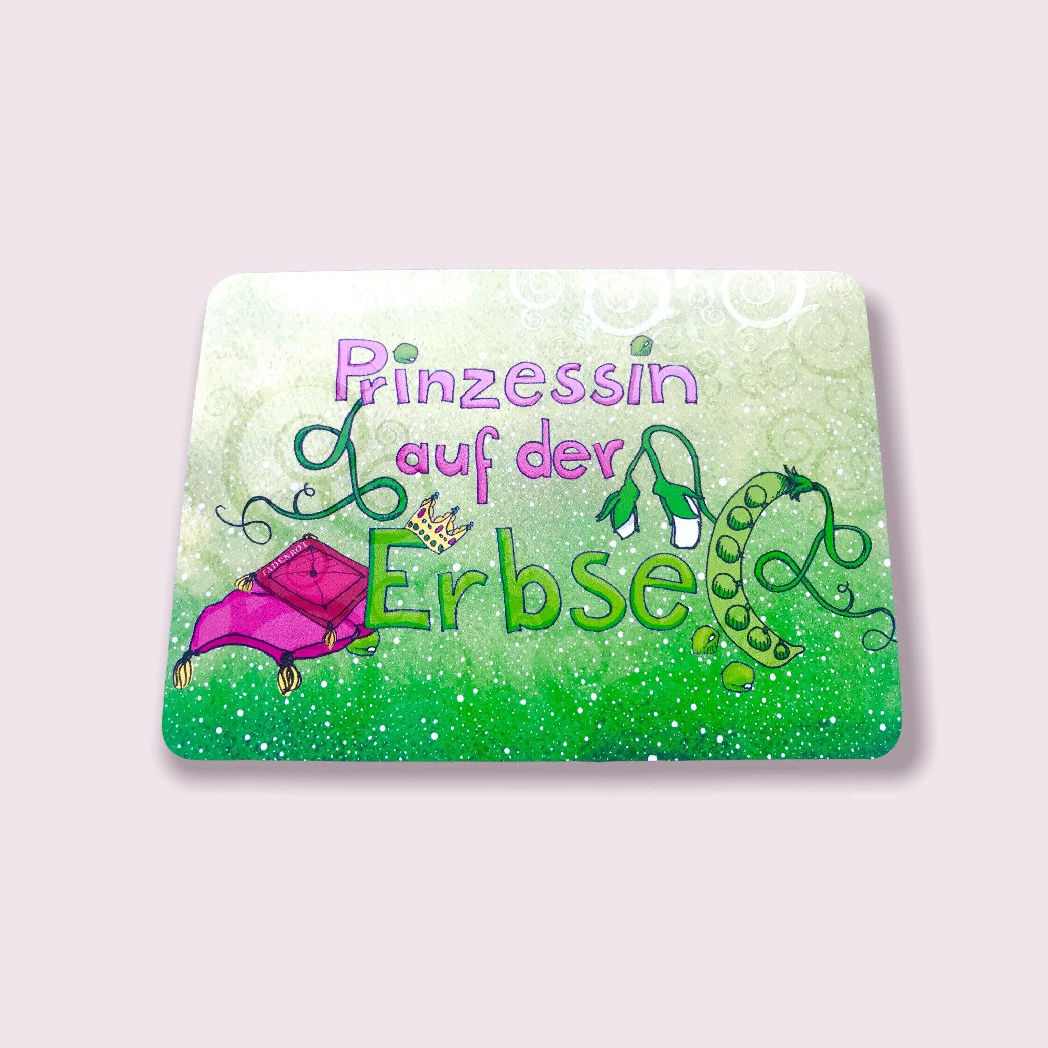 Cartolina La principessa e il pisello