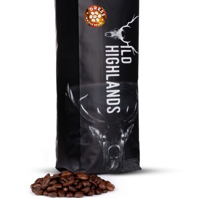 Wild Highlands Coffee  -  Dress Decaf  -  Whole Beans