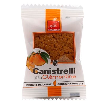 Canistrelli individuels 16g "clémentine". Vendu par carton de 200 pièces, 3.2Kg