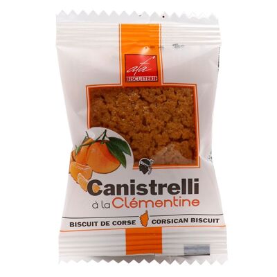 Individual canistrelli 16g "clementine". Sold in boxes of 200 pieces, 3.2Kg
