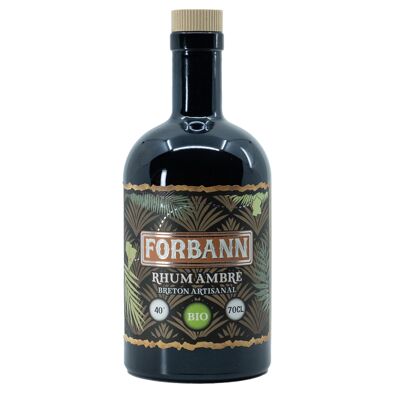 FORBANN Amber Rum 40° 70cL BIO