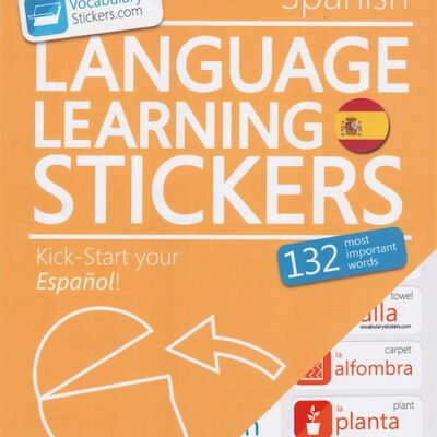 🇪🇸 Aufkleber zum Erlernen der spanischen Sprache