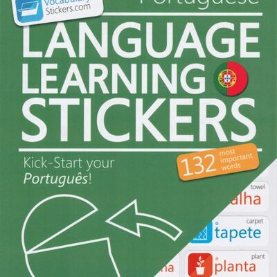 🇵🇹 Autocollants d'apprentissage de la langue portugaise