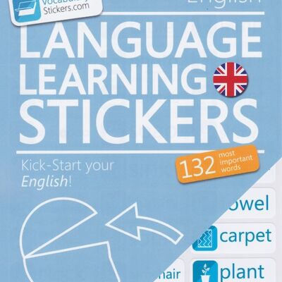 🇬🇧 English Language Learning Stickers