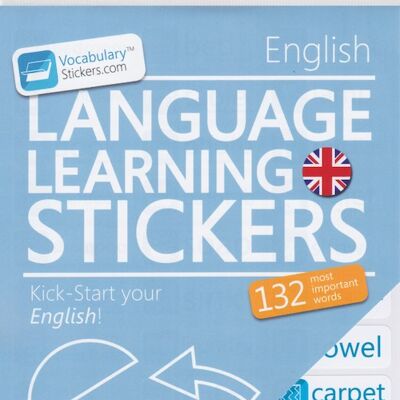 🇪🇸 Pegatinas de aprendizaje del idioma inglés