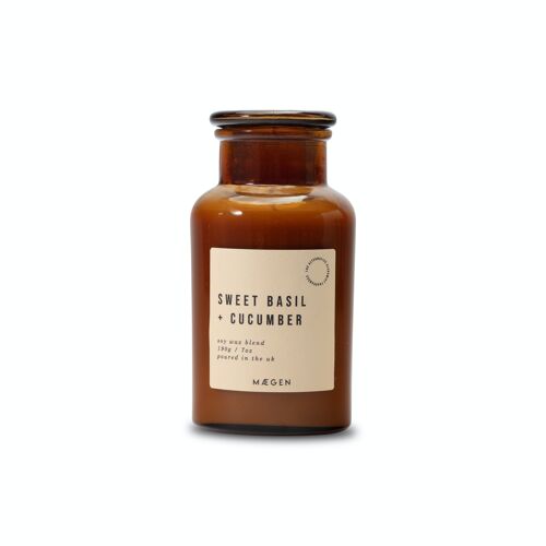 Alchemist Scented Candle - Sweet Basil & Cucumber
