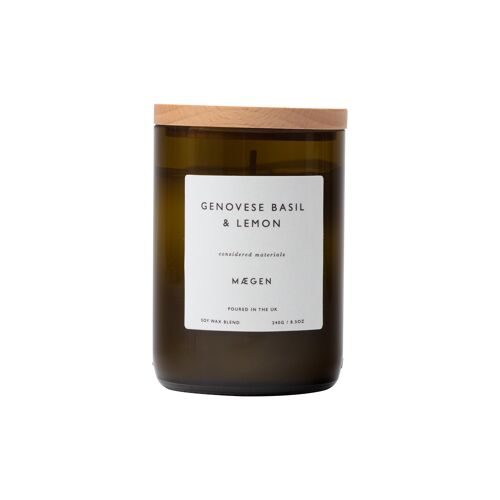 Orchard Scented Candle - Genovese Basil & Lemon