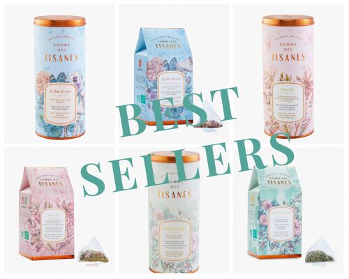 Pack Best sellers Tisanes BIO