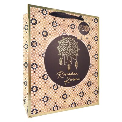 Ramadan Kareem Gift Bag - Black & Gold