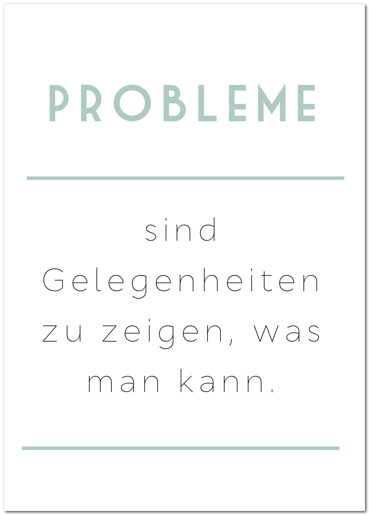 Carte postale "Les problèmes sont des opportunités de montrer ce que vous pouvez faire"