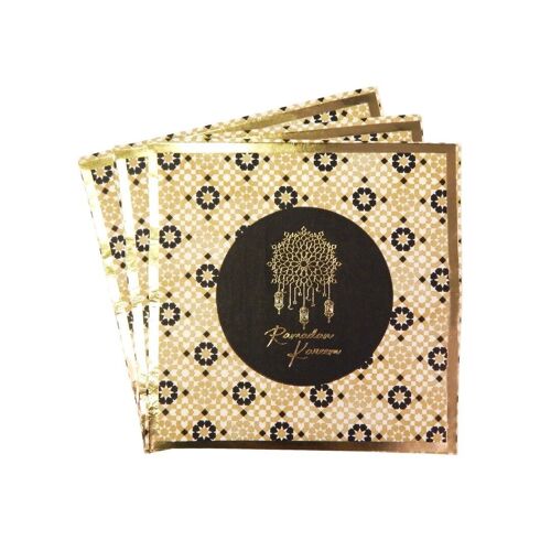 Ramadan Kareem Party Napkins (20pk) - Black & Gold