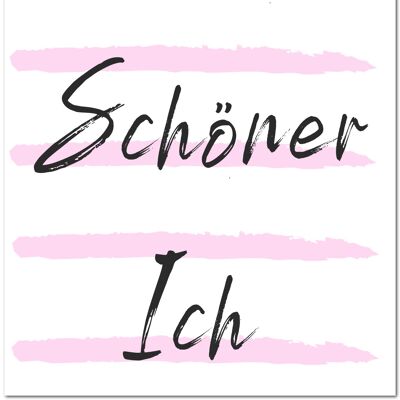 Postkarte "Schön"