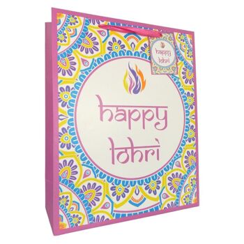 Sac cadeau Happy Lohri - Multicolore 2