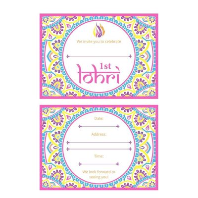 My First Lohri Invitations - 6 pack