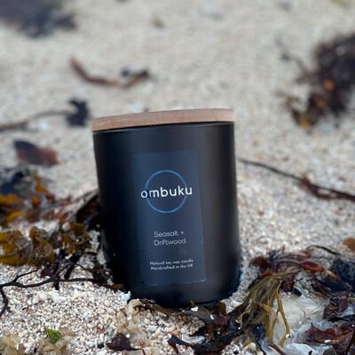 Bougie Parfumée Seasalt + Driftwood - Moyenne