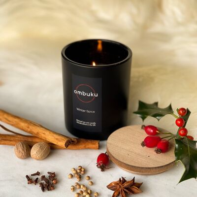 Winter Spice Scented Candle - Medium
