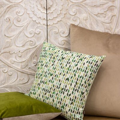 Mosaic Cushion - Green