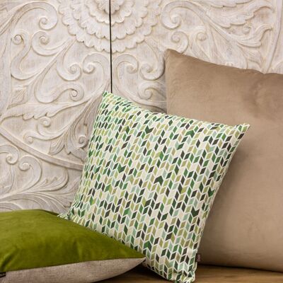 Mosaic Cushion - Green