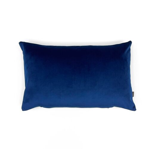 Paris Velvet Cushion - Midnight Blue - Rectangle