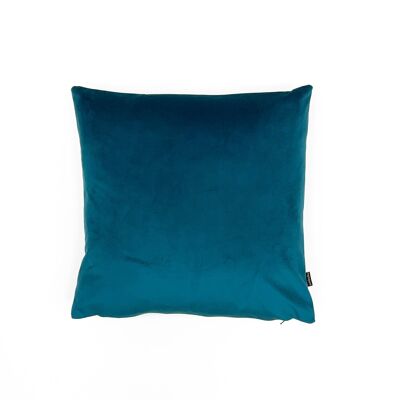 Coussin Velours Paris - Pétrole - Standard